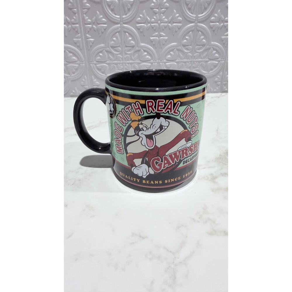 Disney Parks Goofy Gawrsh Decaf Coffee Mug 17 oz NEW - Picture 3 of 5